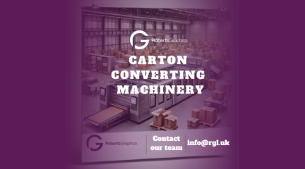 Carton Converting Machinery at Roberts Graphics